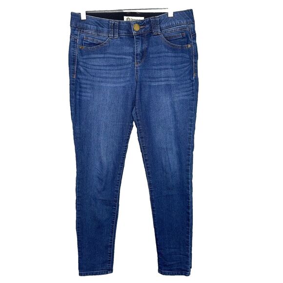 Democracy Denim - Democracy AB Technology Jeans Womens Sz 4 Blue Denim Mid Rise Stretch 6 Pockets